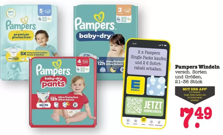 Pampers -  Windeln
