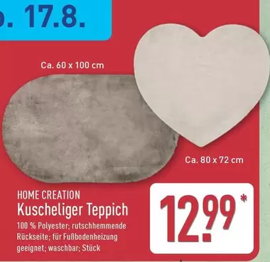 Kuscheliger Teppich