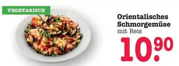 Orientalishes Schmorgemüse mit Reis