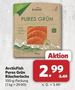 ArcticFish - Pures Grün Räucherlachs