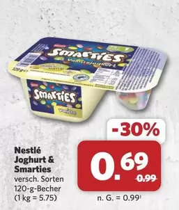 Nestlé - Joghurt & Smarties