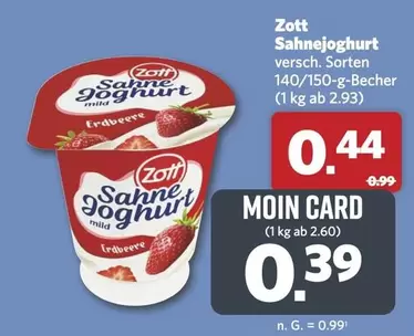 Zott - Sahnejoghurt