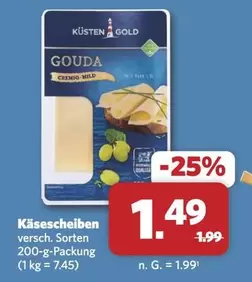 Kustengold - Käsescheiben