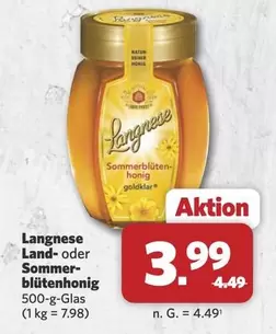 Langnese - Land Oder Sommerblütenhonig