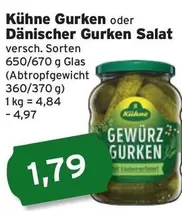 Gurken oder Dänischer Gurken Salat