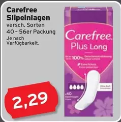 Carefree - Slipeinlagen