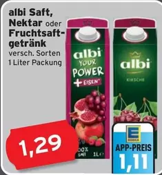 Saft, Nektar oder Fruchtsaftgetränk