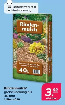 Rindenmulch grobe Körnung