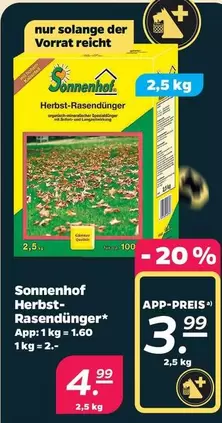 Herbst-Rasendünger