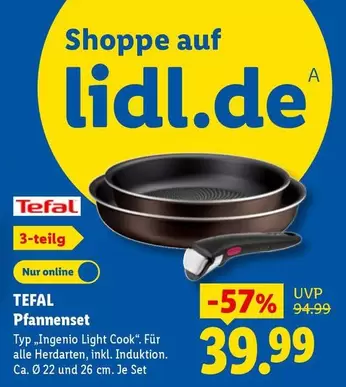 Tefal - Pfannenset