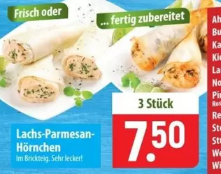 Lachs-Parmesan-Hörnchen