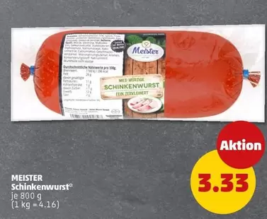 Schinkenwurst