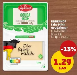 Faire Milch Gouda jung