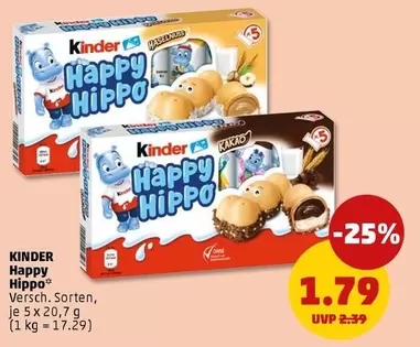 Kinder - Happy Hippo