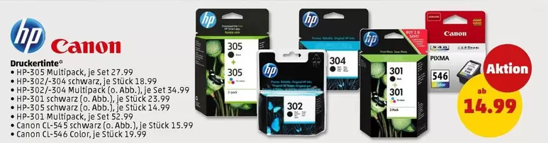 Hp - Druckertinte