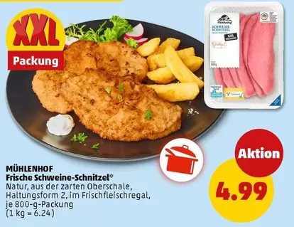 Frische Schweine-Schnitzel