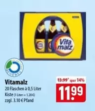 20 Flaschen à 0,5 Liter Kiste