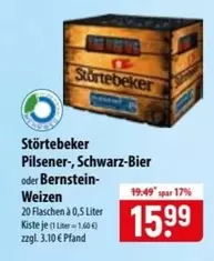 Pilsener-, Schwarz-Bier oder Bernstein-Weizen