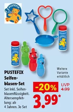 Seifen-blasen-Set