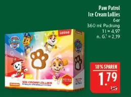 Paw Patrol - Ice Cream Lollies