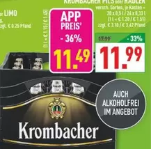 Krombacher - PILS oder RADLER