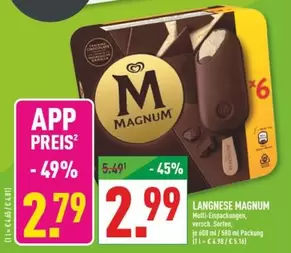 Magnum - LANGNESE MAGNUM Multi-Eispackungen