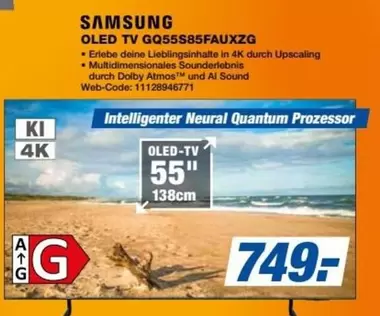 Samsung - OLED TV GQ55S85FAUXZG
