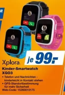 Kinder-Smartwatch XGO3