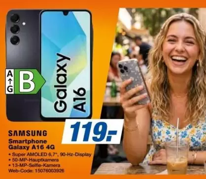Samsung - Smartphone Galaxy A16 4G