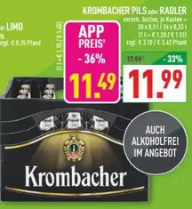 Krombacher - PILS oder RADLER