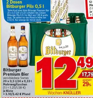 Bitburger -  Premium Bier