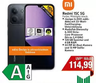 Xiaomi - Redmi 15C 5G