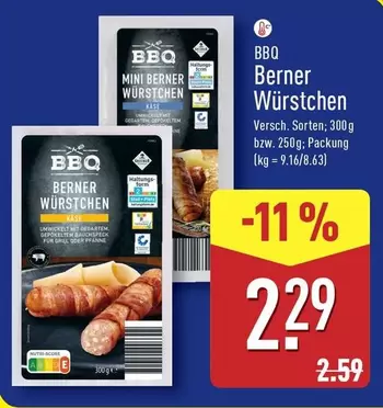 Berner Würstchen Mini