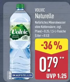 Natürliches Mineralwasser ohne Kohlensäure