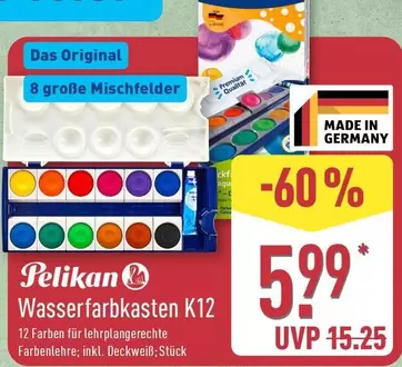 Pelikan - Wasserfarbkasten K12