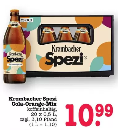 Krombacher - Spezi Cola-Orange-Mix