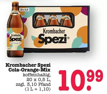 Krombacher - Spezi Cola-Orange-Mix