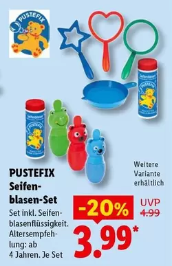 Seifenblasen-Set