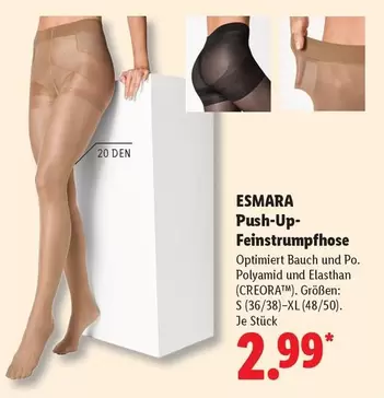 Push-Up Feinstrumpfhose