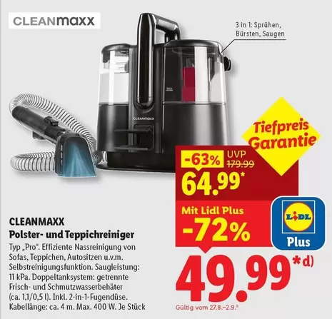 Polster- und Teppichreiniger