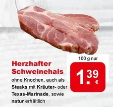 Herzhafter Schweinehals