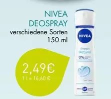 Nivea - DEOS SPRAY