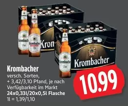 Krombacher - versch. Sorten