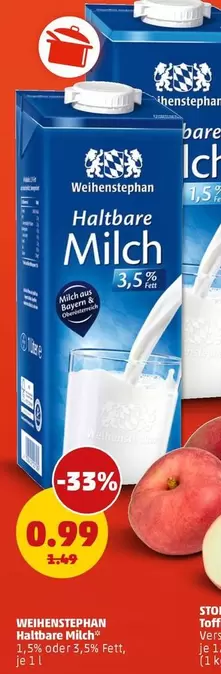 Haltbare Milch
