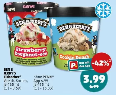 Ben & Jerry's - Eisbecher