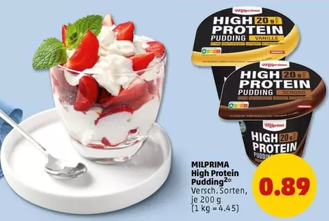 High Protein Pudding
