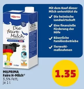 Faire H-Milch
3,5% Fett