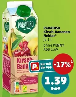Kirsch-Bananen-Nektar