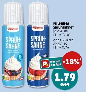 Sprühsahne