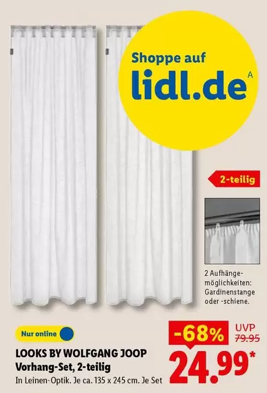 Joop - Vorhang-Set, 2-teilig